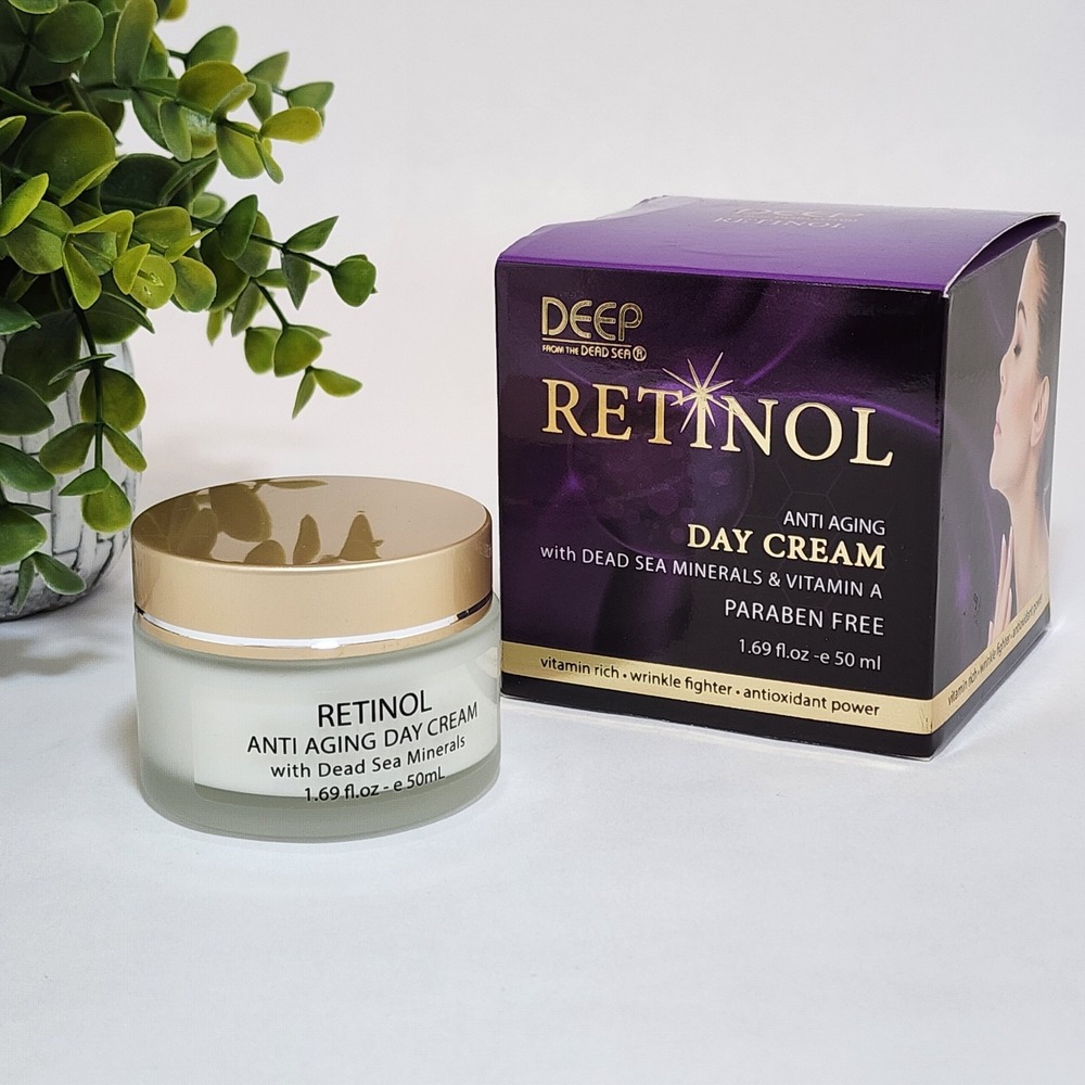 Deep From the Dead Sea Retinol & Vitamin A Anti-aging Day Cream 1.69 fl oz /50mL